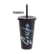 Cargar imagen en el visor de la galería, VASO NEGRO TORNASOL
